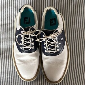 Footjoy Traditions. Brand new Softspikez installed. Size 10.5M